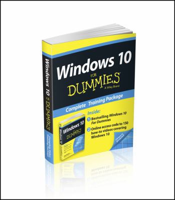 Windows 10 for Dummies Book + Online Videos Bundle 1119049326 Book Cover