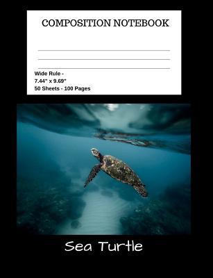 Sea Turtle Composition Notebook: Student Teache... 1723185396 Book Cover