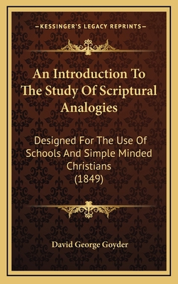 An Introduction To The Study Of Scriptural Anal... 1168937175 Book Cover