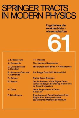 Springer Tracts in Modern Physics: Ergebnisse D... 366215580X Book Cover