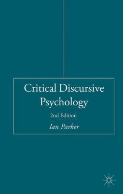 Critical Discursive Psychology 1137485590 Book Cover