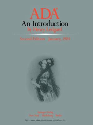 Ada(r): An Introduction 0387908145 Book Cover