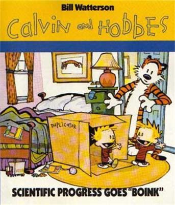 Calvin and Hobbes' Scientific Progress Goes "Bo... 0751504815 Book Cover
