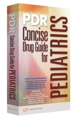 PDR Concise Drug Guide for Pediatrics 1563637170 Book Cover
