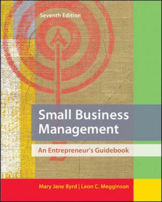 Small Business Management: An Entrepreneur's Gu... 0078029090 Book Cover