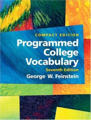 Programmed College Vocabulary, Compact Edition 0131928716 Book Cover