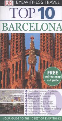 DK Eyewitness Top 10 Travel Guide: Barcelona (D... 1409387860 Book Cover