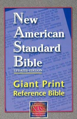 Giant Print Reference Bible-NASB [Large Print] 1581351038 Book Cover