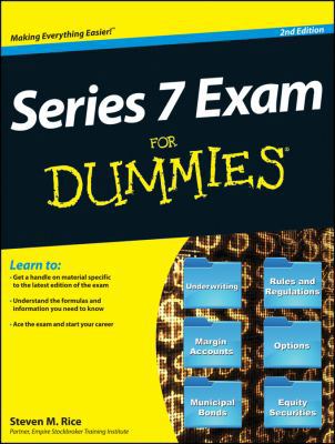 Series 7 Exam For Dummies 2e 1118209869 Book Cover
