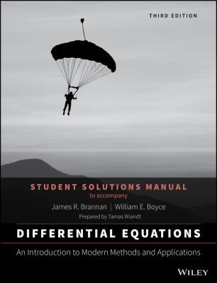 Differential Equations, Student Solutions Manua... 1118981251 Book Cover