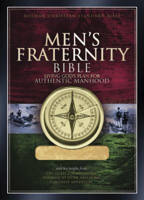Men's Fraternity Bible-HCSB 1586404423 Book Cover