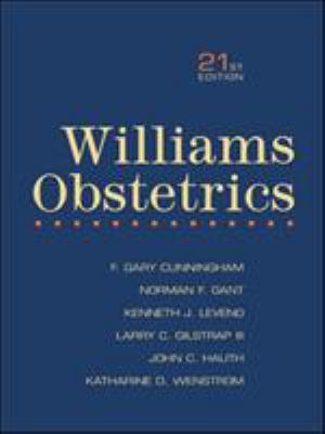 Williams Obstetrics 0838596479 Book Cover