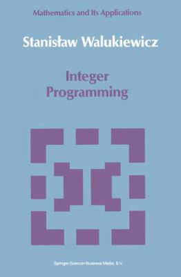 Integer Programming 9048140684 Book Cover