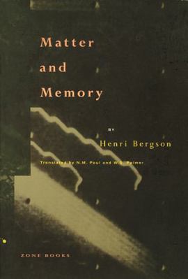 Matter and Memory 0942299043 Book Cover