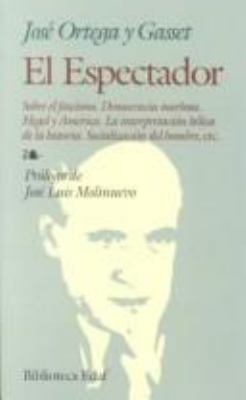 Espectador, El [Spanish] 844140321X Book Cover