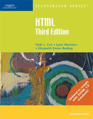 HTML Illustrated Introductory (Illustrated Series) 061926845X Book Cover