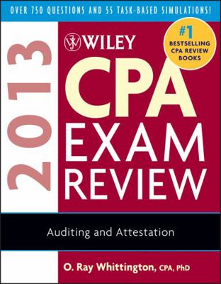 Wiley CPA Exam Review 2013, Auditing and Attest... 1118277201 Book Cover