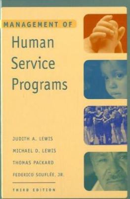 Management of Human Service Programs 0534368867 Book Cover