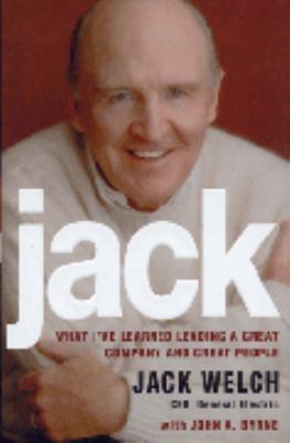 Jack: What I've Learned Leading a Great Company... 0747249350 Book Cover
