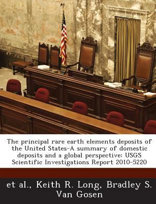 The principal rare earth elements deposits of t... 1288863896 Book Cover