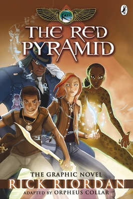 The Red Pyramid: The Graphic Novel (The Kane Ch... 0141350393 Book Cover