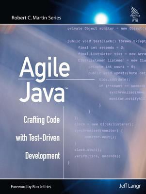 Agile Java: Crafting Code with Test-Driven Deve... 0131482394 Book Cover