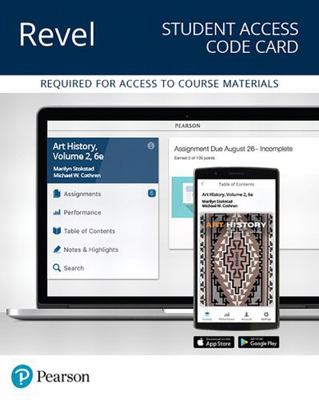 Revel for Art History, Volume 2 -- Combo Access... 0135197465 Book Cover