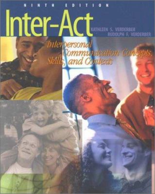 Inter-Act (Interpersonal Communication Concepts... 053453550X Book Cover