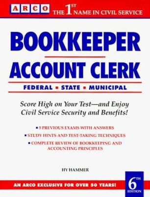 Bookkeeper-Account 6th Ed 0668053984 Book Cover