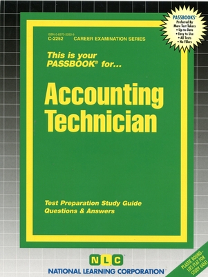 Accounting Technician: Passbooks Study Guide 0837322529 Book Cover
