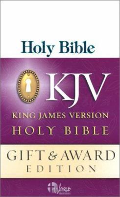 Gift & Award Bible-KJV 0529108259 Book Cover