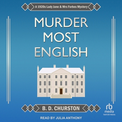 Murder Most English: A 1920s Lady Jane and Mrs ... B0CRD7HFJD Book Cover