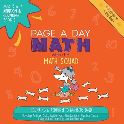 Page A Day Math Addition & Counting Book 9: Add... 1947286080 Book Cover