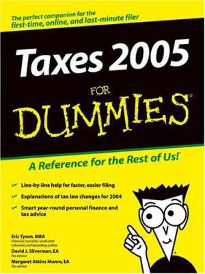 Taxes 2005 For Dummies (TAXES FOR DUMMIES) 0764572113 Book Cover