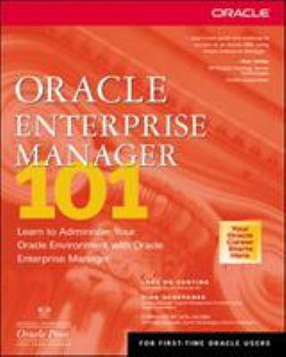Oracle Enterprise Manager 101 0072223073 Book Cover