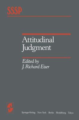 Attitudinal Judgment (Springer Series in Social... 0387909117 Book Cover