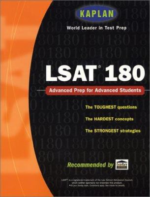 Kaplan LSAT 180 0743224353 Book Cover