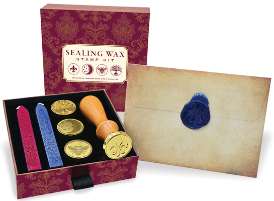 Sealing Wax Stamp Kit (Included 4 Seals, Wood H... 1441340831 Book Cover