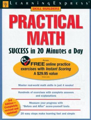 Practical Math Success in 20 Minutes a Day 157685485X Book Cover