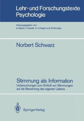 Stimmung ALS Information: Untersuchungen Zum Ei... [German] 3540181520 Book Cover