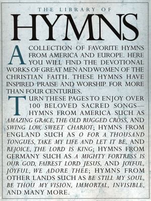 The Library of Hymns 1592351425 Book Cover