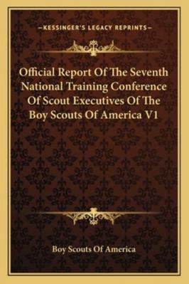 Official Report Of The Seventh National Trainin... 1163196754 Book Cover