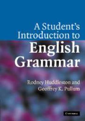 A Student's Introduction to English Grammar 0521848377 Book Cover