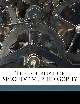 The Journal of Speculative Philosophy Volume 9 1172310009 Book Cover