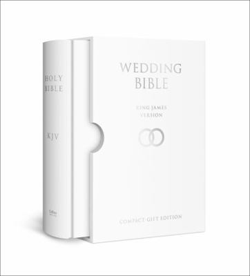 HOLY BIBLE: King James Version (KJV) White Comp... 0008225052 Book Cover