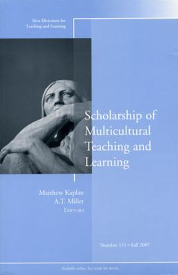 Scholarship of Multicultural Teaching and Learn... 0470223820 Book Cover