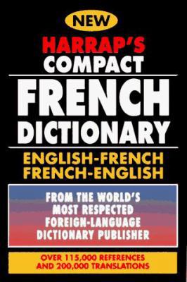 Harrap's Compact French Dictionary: English-Fre... 0028614194 Book Cover