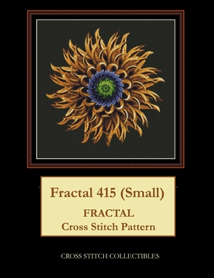 Fractal 415 (Small): Fractal Cross Stitch Pattern B0975YV996 Book Cover