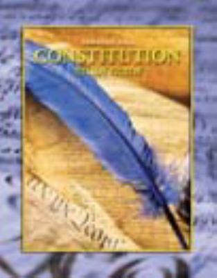 Constitution Study Guide 2001c 0130438359 Book Cover