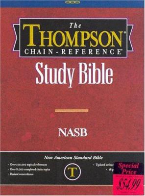 Thompson Chain Reference Bible-NASB 0887073352 Book Cover